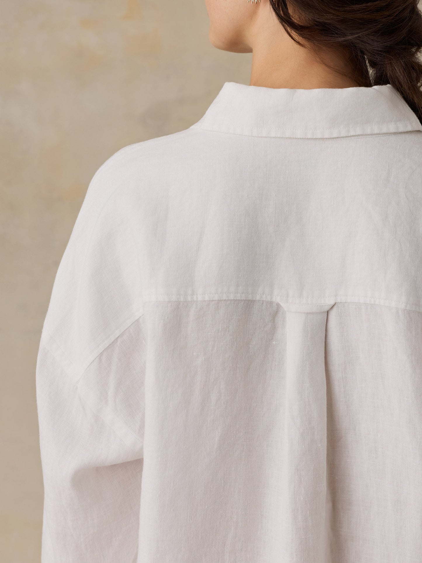 Laguna Linen Kova Shirtdress - White
