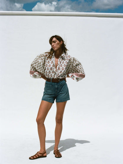 Suki Blouse - Antique Bouquet