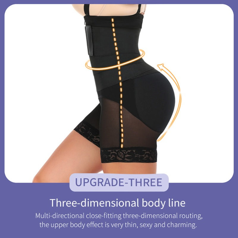 Butt lifter panty crotchless tummy control butt lift