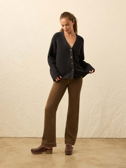 Jackson Cardigan - Charcoal Heather