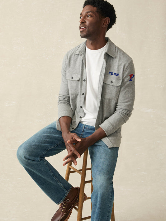 University of Pennsylvania Legend™ Sweater Shirt - Fossil Grey Twill