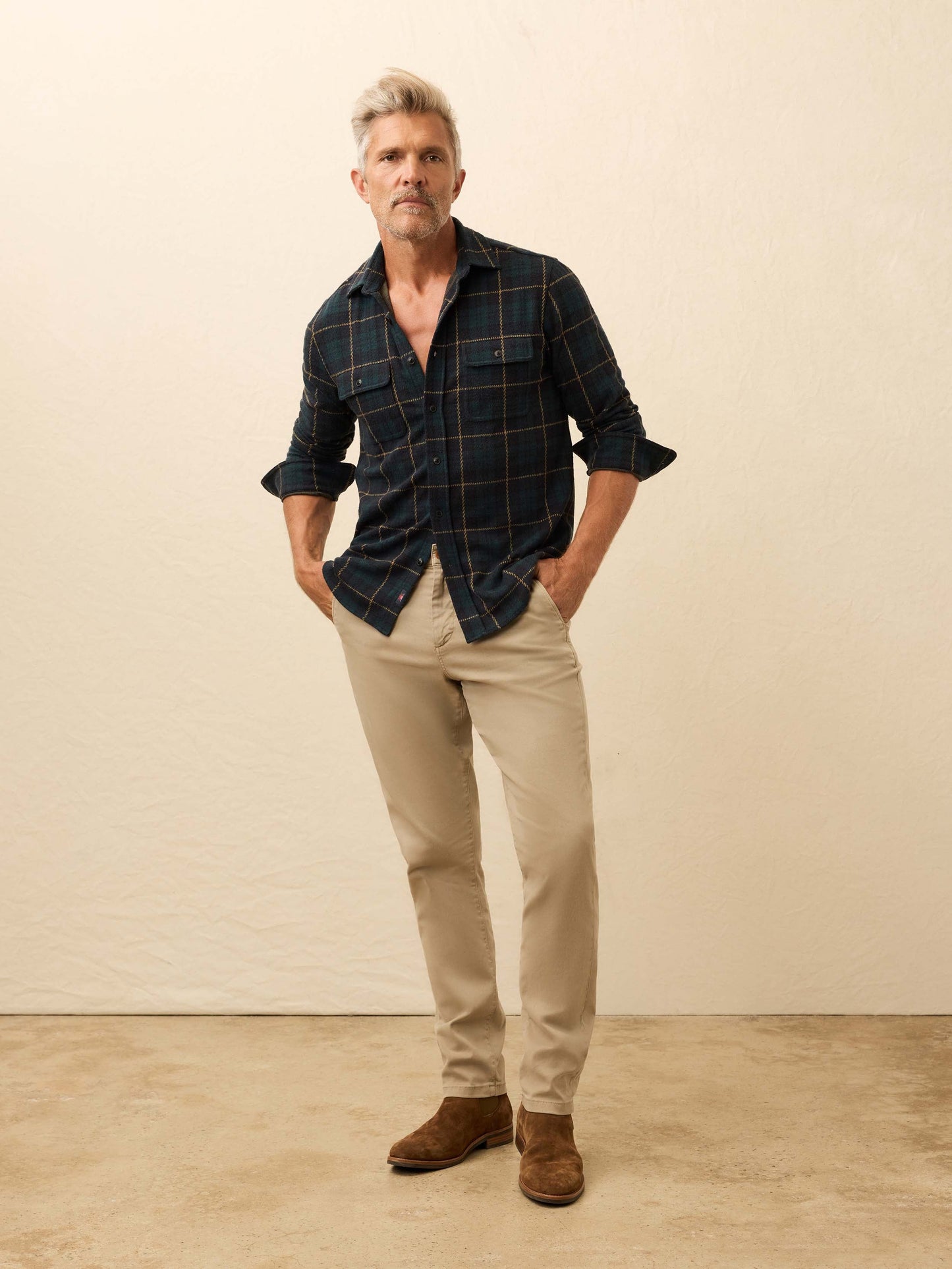 Legend™ Sweater Shirt - Lodge Blackwatch Plaid