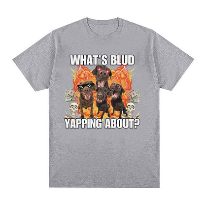 Bill Collector Viral Meme Funny Tee Shirt Men's Hip Hop