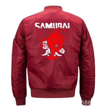 Cyberpunk 2077 Jacket Cyberpunk Sweater Pilot Jacket