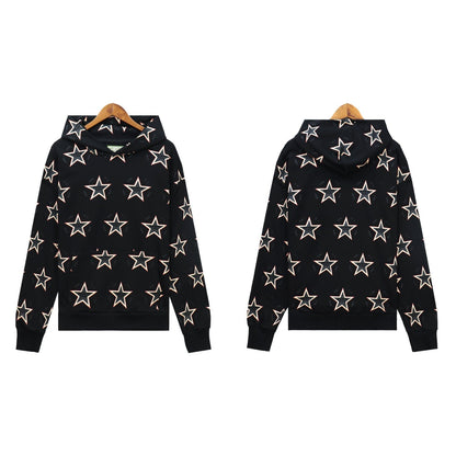 Denim Tears Outfit:Hoodie/Sweatpants (Separate Purchase Options) D.T Kapok Hooded Sweater Trousers Sports Suit
