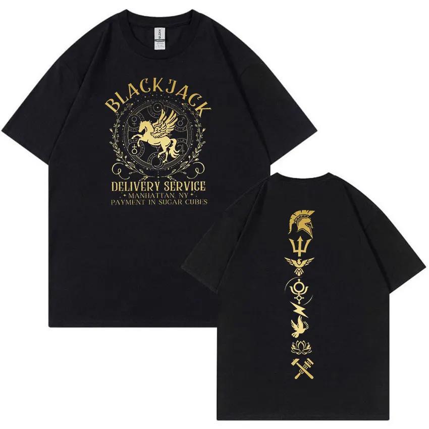 Camp Half Blood Percy Jackson T Shirts Man Women Retro Fashion