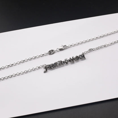Chrome Hearts Necklace Vintage Male and Female Collarbone Chains