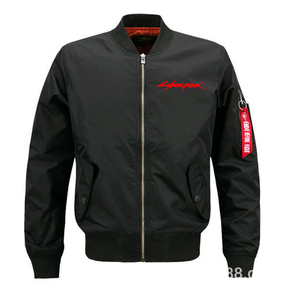 Cyberpunk 2077 Jacket Cyberpunk Sweater Pilot Jacket