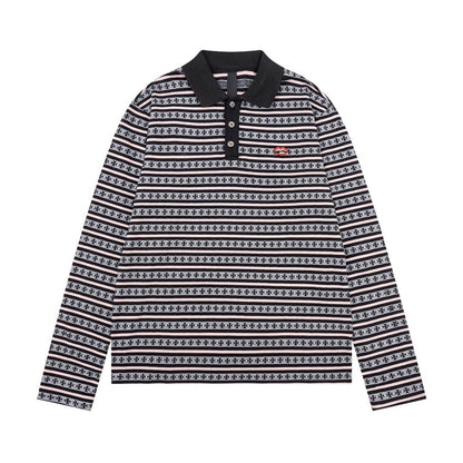 Chh Chrome Heart Long Sleeve Shirt Fashion Loose Long Sleeve Shirt