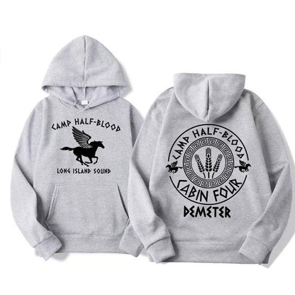 Camp Half Blood Graphic Sweatshirts Percy Jackson Long