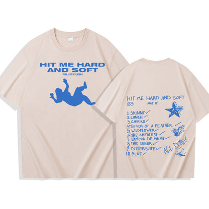 Billie Hit Me Hard and Soft 2024 Tour T-shirt Man Women