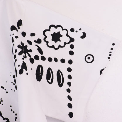 Denim Tears Shirt Full Graffiti Print Short Sleeve T-Shirt