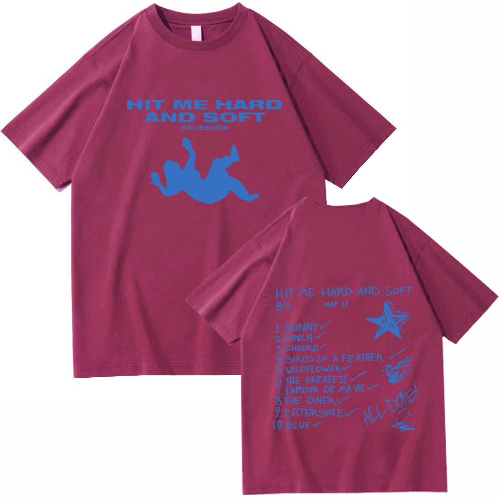Billie Hit Me Hard and Soft 2024 Tour T-shirt Man Women