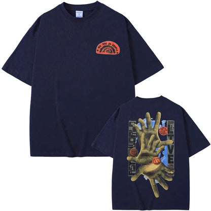 Cactus Jack Trend Street Vintage Tshirt Summer Streetwear