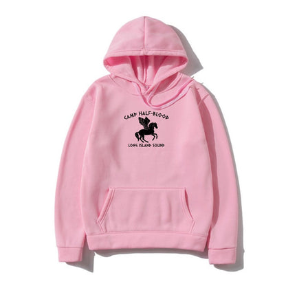 Camp Half Blood Greek DemiGod Inspired Hoody Outerwear Orang