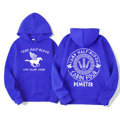 Camp Half Blood Graphic Sweatshirts Percy Jackson Long