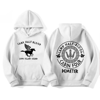 Camp Half Blood Graphic Sweatshirts Percy Jackson Long