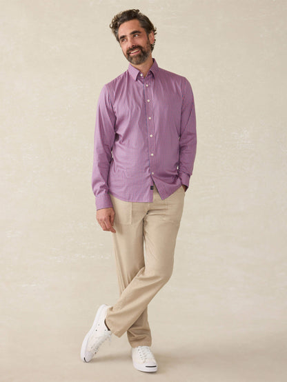 The Movement™ Shirt - Blue Rose Gingham