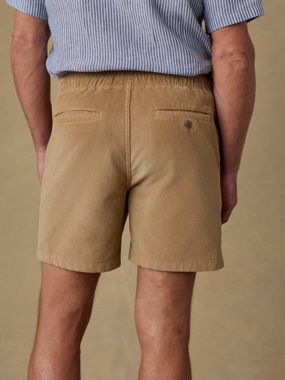 Essential Corduroy Short - Dark Sand
