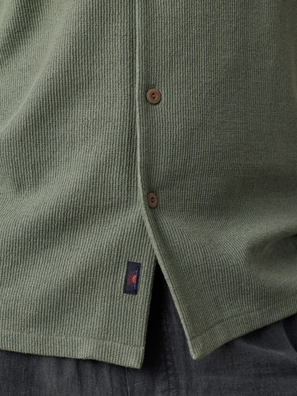 Short-Sleeve Oasis Camp Shirt - Faded Spruce
