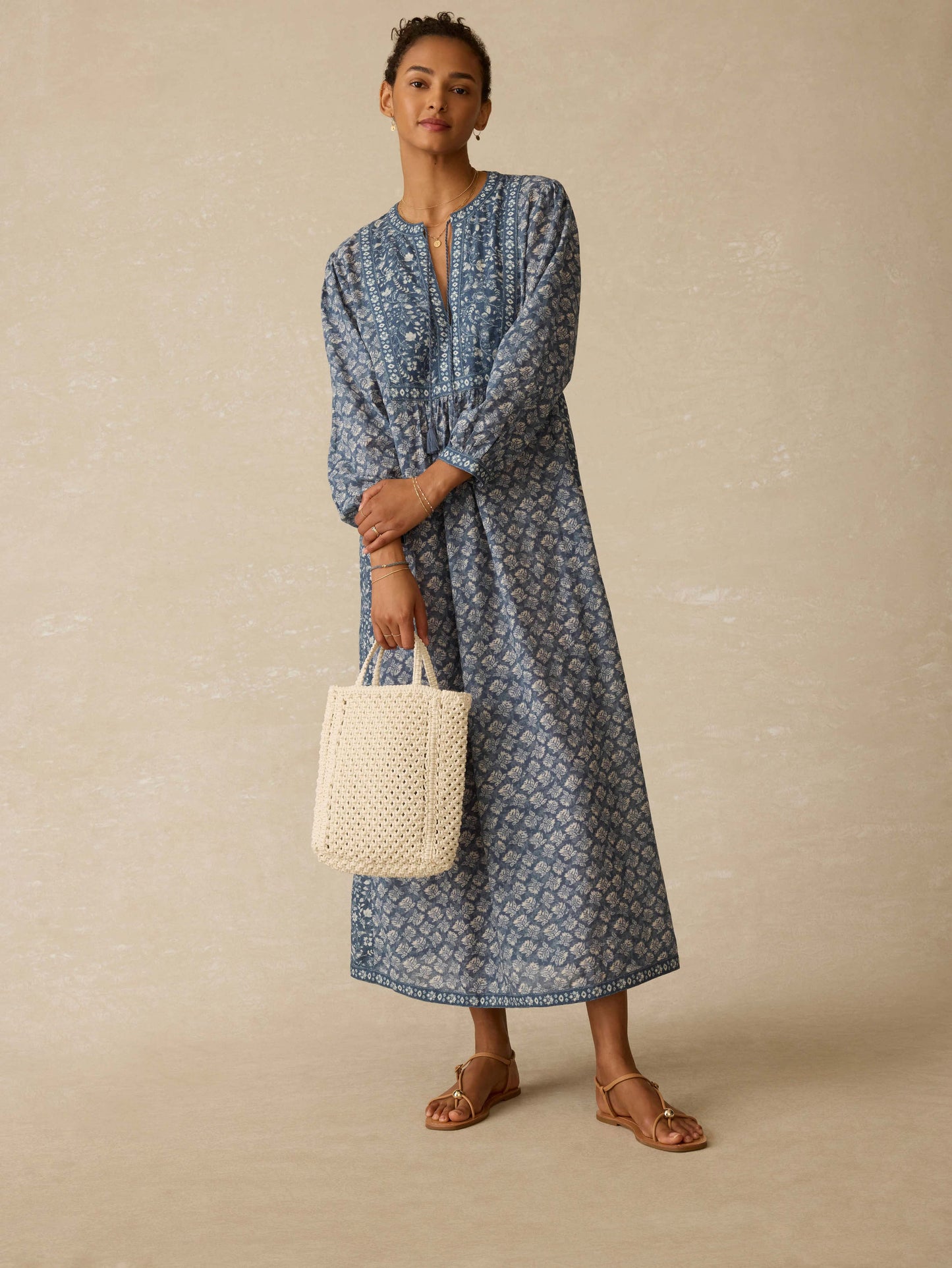 Sandy Cove Coverup - Oceanview Blossom