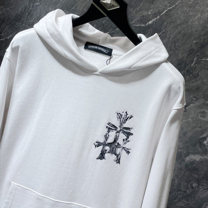 Chh Chrome Hearts Hoodie Sanskrit Casual Couples Autumn and Winter Hooded Sweater