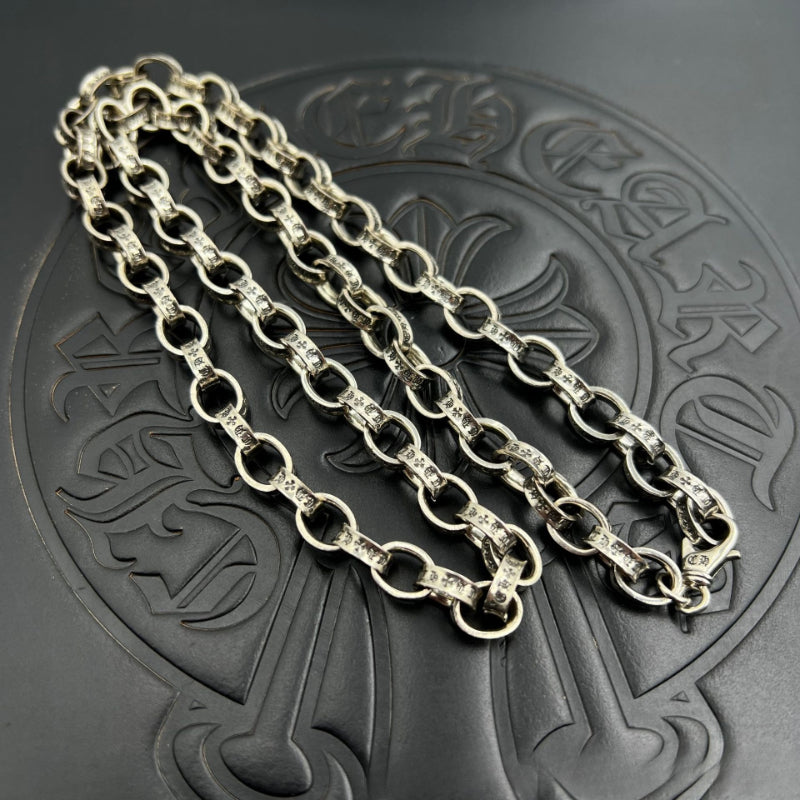 Chrome Hearts Necklace Cross Letter Necklace Vintage Men's and Women's Same